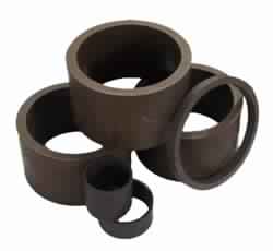 Bronze filled ptfe component