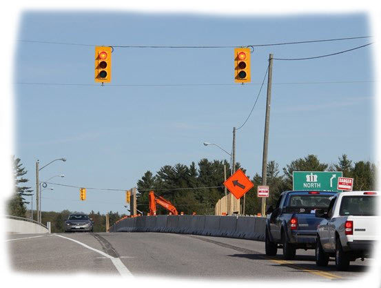 Overhead Lane Signal