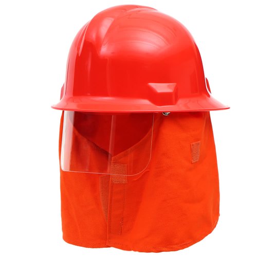 PVC 100-150gm Fire Safety Helmet, Feature : Heat Resistant, Light Weight