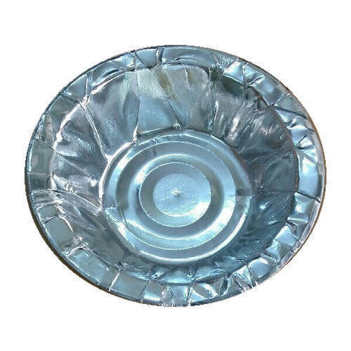 Silver Laminated Paper Dona, for Used Serving Food, Shape : Round