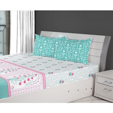 Printed Cotton Double Bedsheet