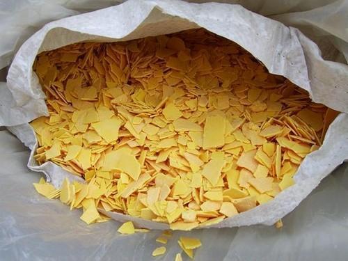 Sodium Sulphide Yellow Flakes 60% 30ppm