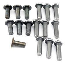 Non Polished Mild Steel Rivet, for Fittngs Use, Industrial Use, Internal Locking, Joint Use, Length : 0-10mm