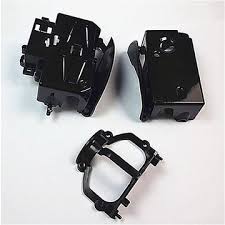 PVC Non Polished plastic injection molding parts, for Industrial Use, Color : Black, Blue, Green, Red