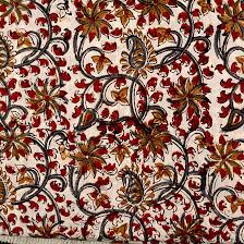 Plain Cotton Kalamkari fabric, Technics : Attractive Pattern, Embroidered, Handloom
