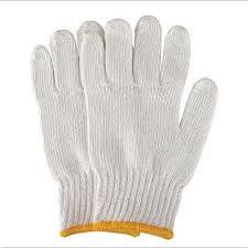 Cotton hand glove, for Home, Hospital, Laboratory, Feature : Water Resistant, Acid Resistant, Alkali Resistant
