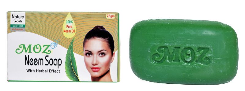 MOZ Neem Soaps, Feature : Antiseptic, Basic Cleaning, Effectiveness, Pure Quality, Skin-Friendley