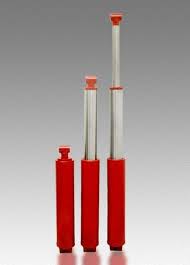 Alloy Steel Red Hydraulic Jack, Certification : ISI Certified