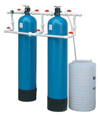 Electric Automatic water softener, for Industrial, Color : Brown, Grey, Light White, White