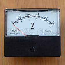 Circular Aluminium Analog Volt Meter, for Household, Industrial, Laboratory, Voltage : 110V, 220V