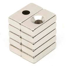 Hole Block Earth Neodymium Magnet, Feature : Durable High Coercivity, Modern Anisotropic, Prefect Finished