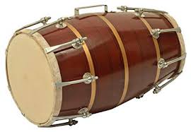 Wooden Dholak, Packaging Type : Box