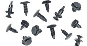 Polished HDPE Plastic Fasteners, Color : Black, Golden, Grey, Grey-Golden, Metallic, Shiny Silver