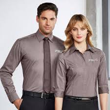 Full Sleeves Cotton Corporate Uniform, Gender : Female, Male, Feature ...