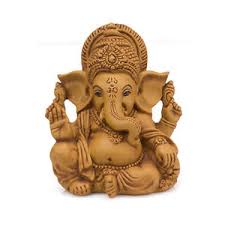 Non Polished Brass Ganesha Statue, for Shiny, Packaging Type : Carton Box, Thermocol Box