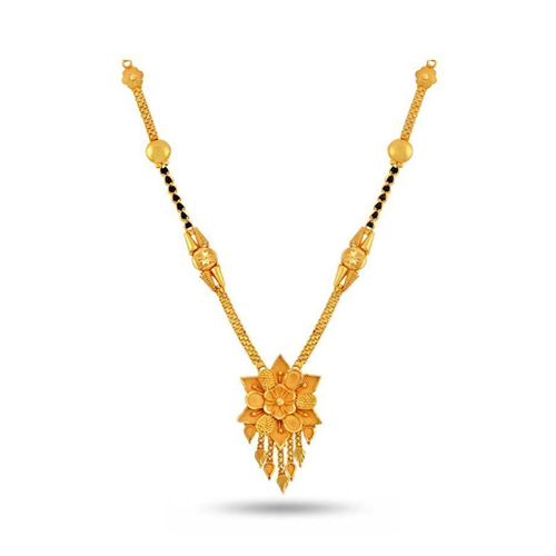 New fancy hot sale gold mangalsutra