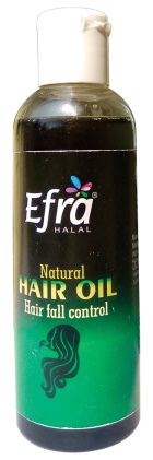 Efra Halal Natural Hair Oil, Packaging Type : Plastic Bottle