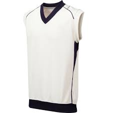 Checked Cotton Cricket Half Sweater, Size : M, XL, XXL