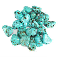 Drop Polished Turquoise Gemstone, for Jewellery, Color : Blue
