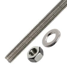 Polished Stainless Steel SS Stud Bolt, Size : 0-15mm, 15-30mm, 30-45mm, 45-60mm, 60-75mm, 75-90mm