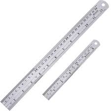 Non Polished Metal Ruler, for Industried Use, School Use, Feature : Accurate Result, Durable, Eco Friendly