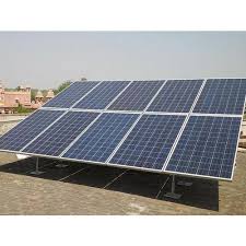 Rooftop solar power plant, Color : Black, White, Grey