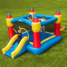 PVC Fabric inflatable castle, for Entertainment, Playing Equipment Kids, Feature : Durable, Easy To Carry
