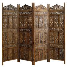 Carved Non Polished Wooden Screens, for Home, Office, Style : Antique