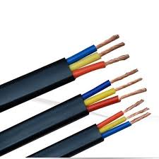 Three core flat submersible cable, for Home, Industrial, Voltage : 110V, 220V, 380V, 440V