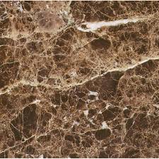 Square Polished brown marble tiles, for Flooring, Wall, Pattern : Plain