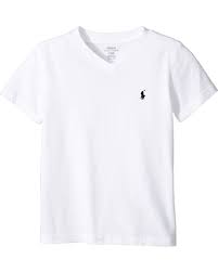 Plain Cotton Kids V Neck T-Shirt, Occasion : Casual Wear
