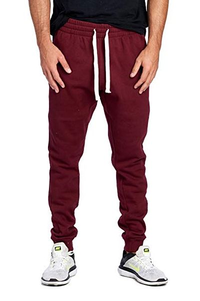 Cotton Mens Casual Jogger, for Quick Dry, Pattern : Plain