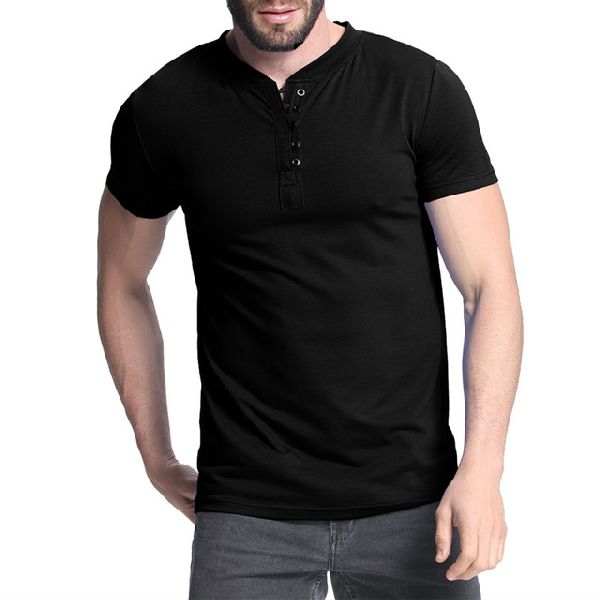 Mens Henley T-Shirt