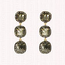 Non Polished Diamond Earrings, Occasion : Anniversary, Party, Wedding