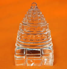 Color Coated Crystal Shree Yantra, for Home Decoration, Worship, Packaging Type : Box, Packet, Paper Box