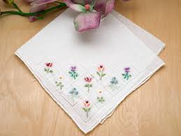 Cotton Embroidered Handkerchief, Gender : Female, Male