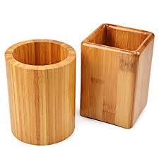 Finished Bamboo Pen Stand, for Home, Office, Study Table, Feature : Easy To Place, Good Quality, Hard Structure
