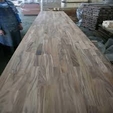 Non Polished Teak Wood finger jointed boards, for Making Furniture, Pattern : Plain