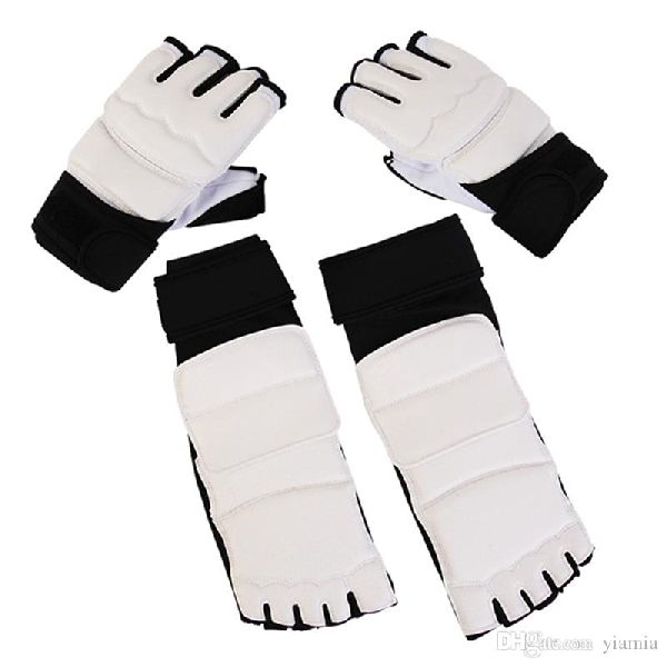 Plain Leather taekwondo gloves, Size : Small, Medium, Large