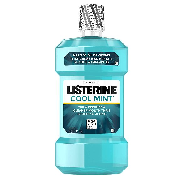 Listerine Mouth Wash, Packaging Type : Plastic Bottle