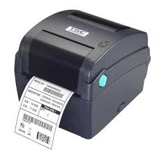 Thermal barcode printer, Color : Brown, Grey