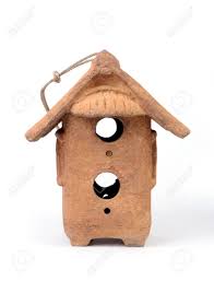 Clay Birdhouse, Feature : Attractive Pattern, Eco Friendly, Fine Finish, Hand Made, Hard Structure