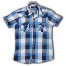 Kids Shirt, Pattern : Plain, Check, Printed