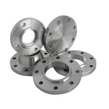 Round Stainless Steel Flanges, Color : Grey, Silver