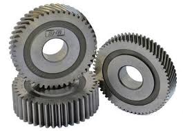 Round Metal Master Gears, for Automobiles, Industrial Use, Color : Brown, Golden, Metallic