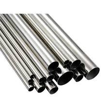 Non Poilshed Stainless Steel Round Pipe, Color : Black, Grey, Silver