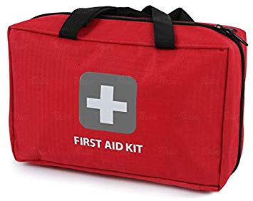 Rectangular Plastic Non Polished First Aid Kit, for Medical Use, Pattern : Printed