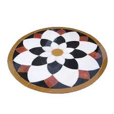Plain Non Polished Marble Flower Flooring, Feature : Colorful, Crack Proof, Fine Finishing, Great Design