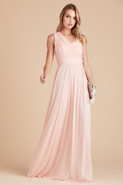 Plain Bridesmaid Gown, Size : XL, XXL