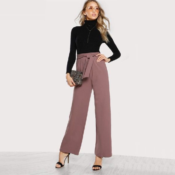 Cotton Formal Palazzo Pants Gender  Female Pattern  Plain at Rs 250   Piece in Delhi